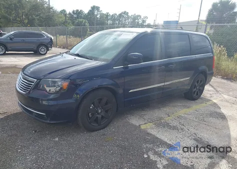 2012 Chrysler Town & Country Touring из США, поврежденный, VIN 2C4RC1BG8CR411123